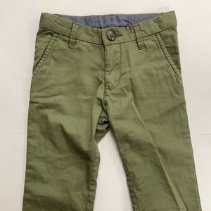 H&M olive chinos - EUC 18-24 months